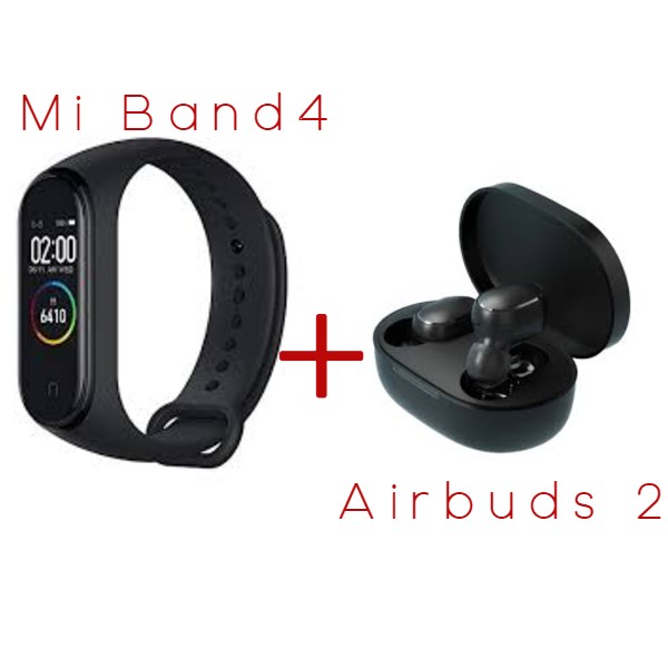 Xiomi mi band 4  + Xiaomi airbuds 2 combo especial
