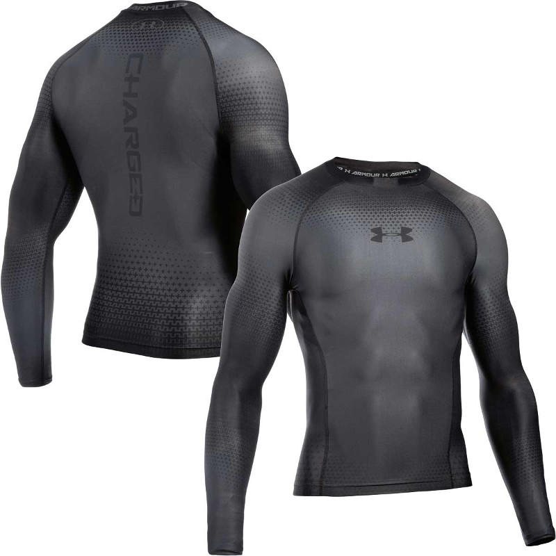Body Manga Larga Under Armour 1267641-040 Charged Compression