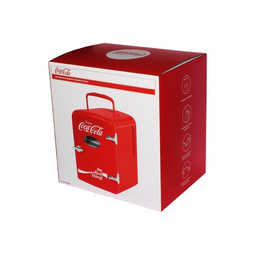 Mini Refrigerador Dace Coca Cola ETCOKE0601 6 latas