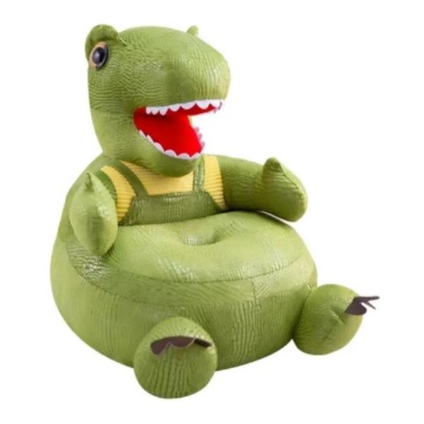 Sillón De Dinosaurio Rex Verde 