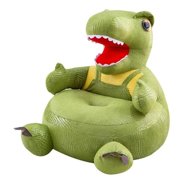 Sillón De Dinosaurio Rex Verde 