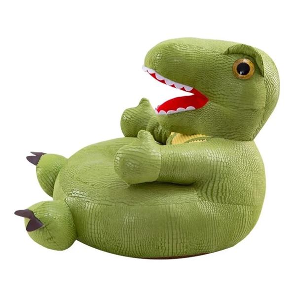 Sillón De Dinosaurio Rex Verde 