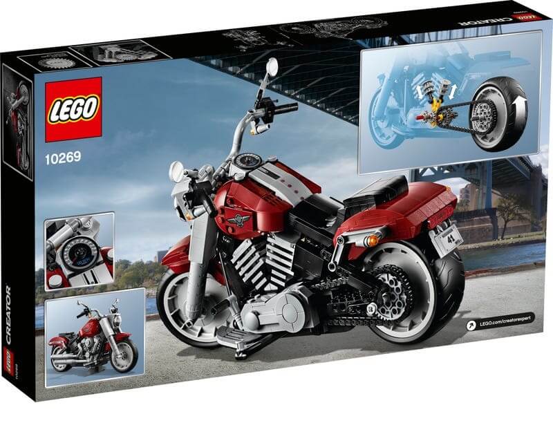 Harley davidson store lego model