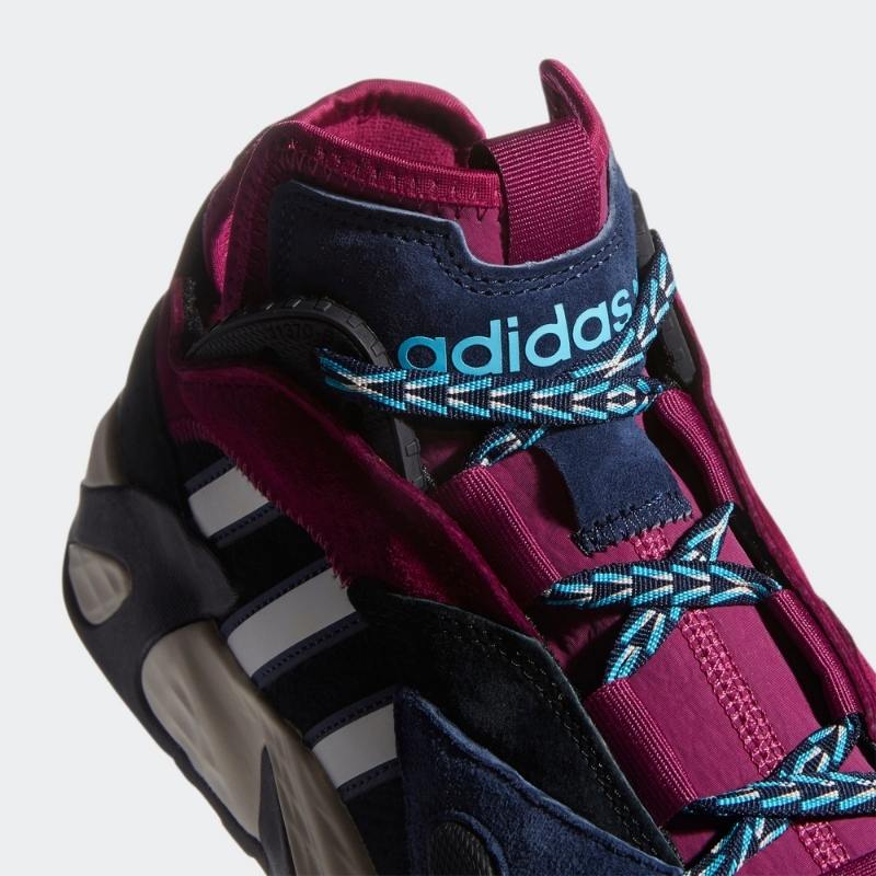 Tenis Adidas Originals Streetball Negro/Magenta/Azul para Hombre