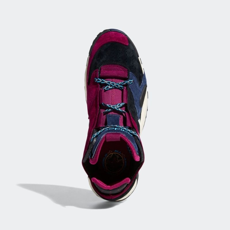 Tenis Adidas Originals Streetball Negro/Magenta/Azul para Hombre
