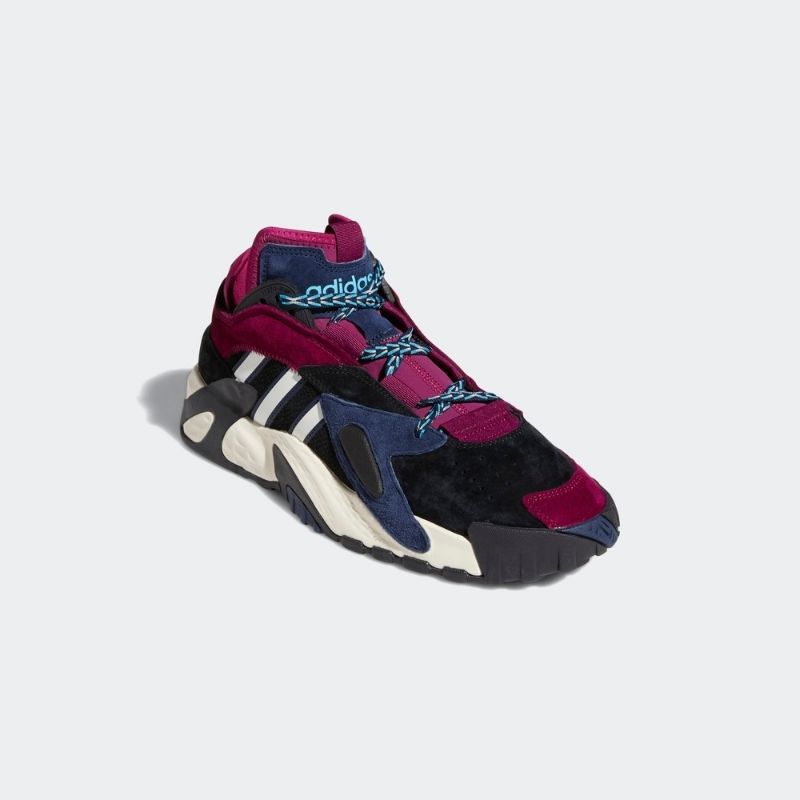 Tenis Adidas Originals Streetball Negro/Magenta/Azul para Hombre