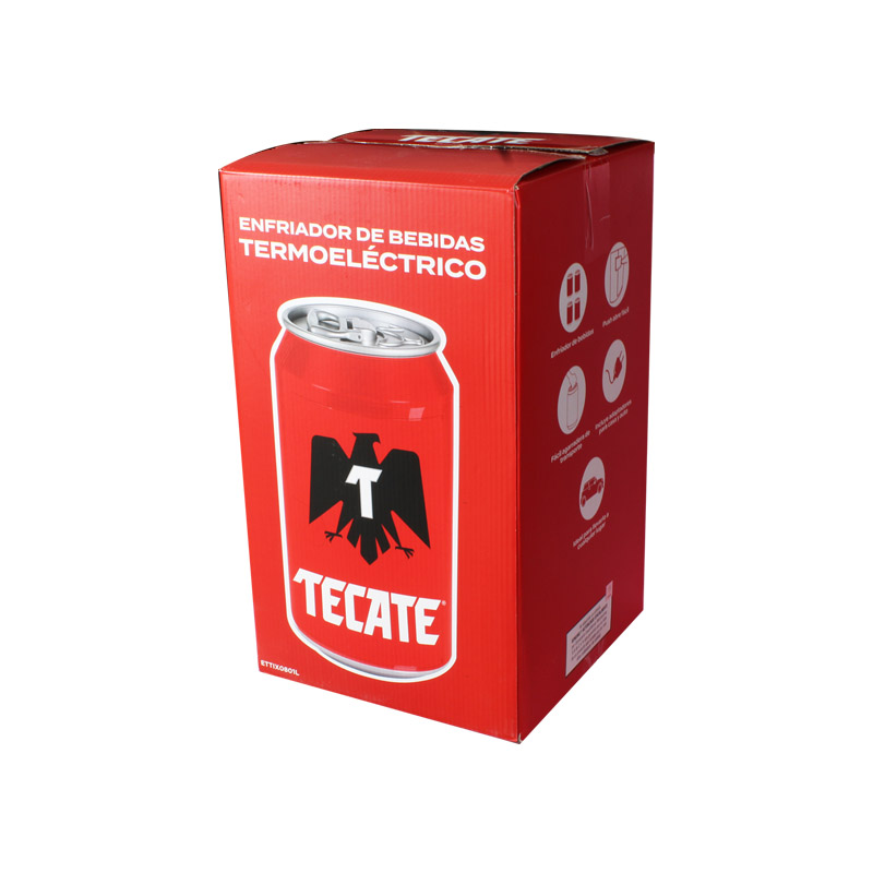 Mini Refrigerador Dace Tecate  ETTIX0801L 8 latas
