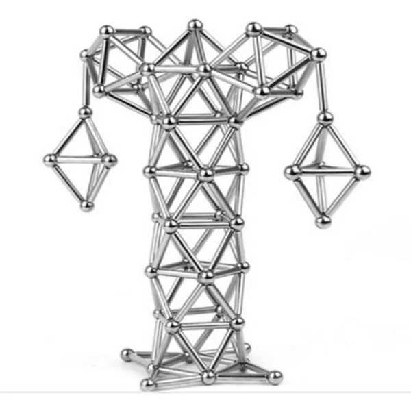 Set 36 Palos Imán Neodimio 27 Esferas Habilidad Juego Xto