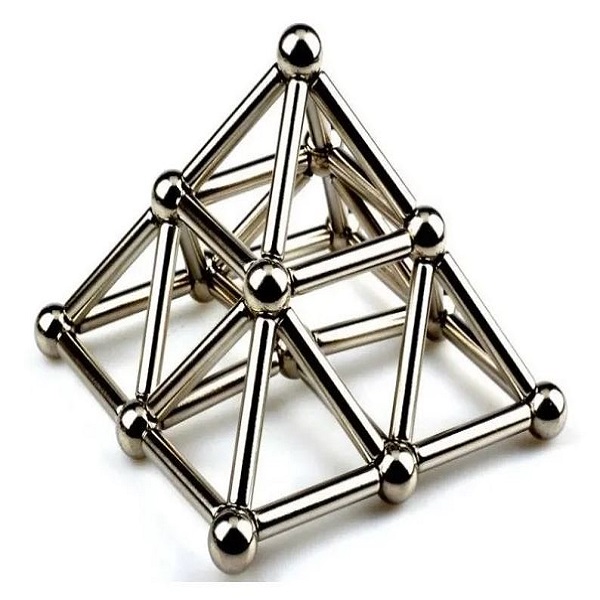 Set 36 Palos Imán Neodimio 27 Esferas Habilidad Juego Xto