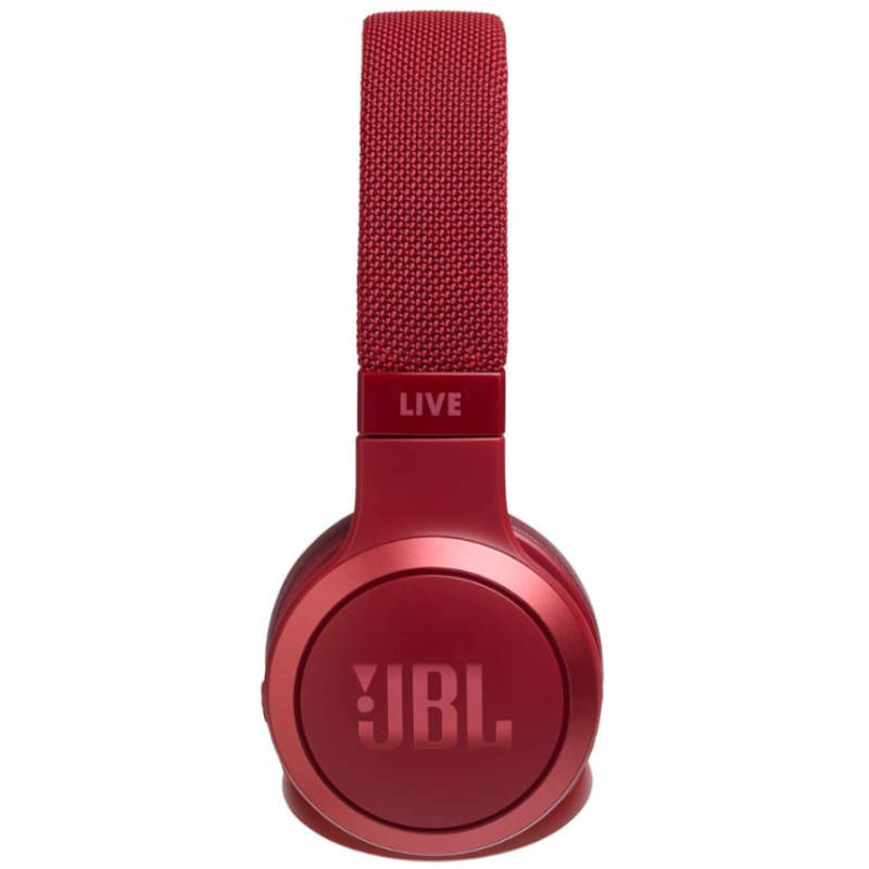 Audifonos Bluetooth JBL Live 400BT Auxiliar 24 Horas Rojo