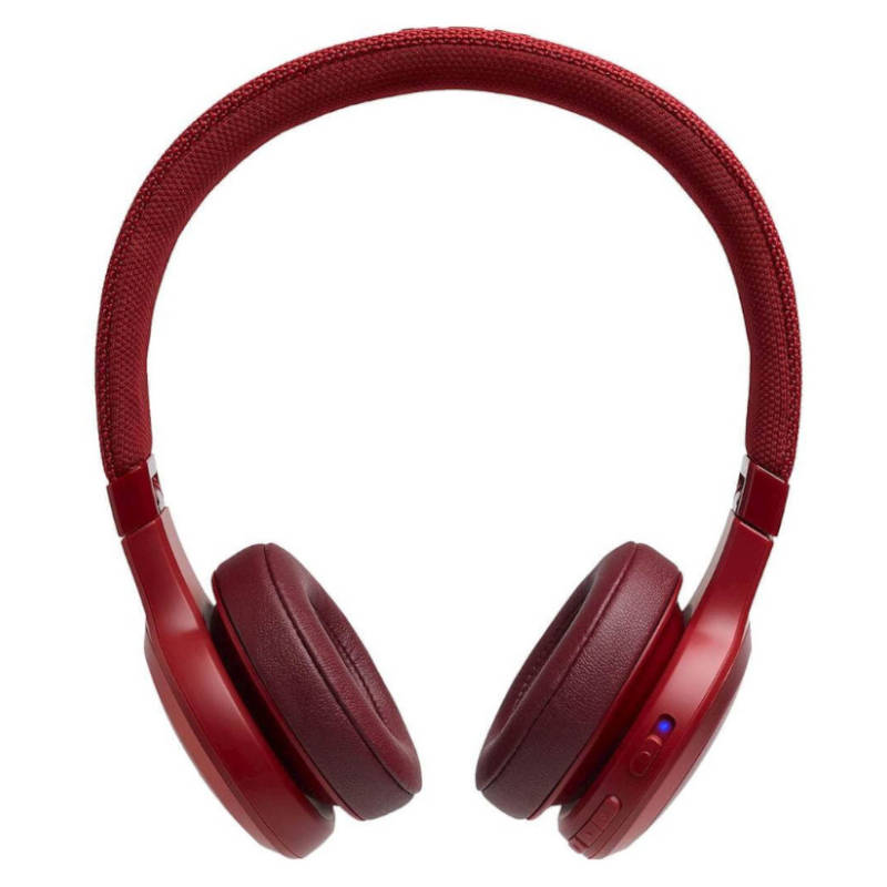 Audifonos Bluetooth JBL Live 400BT Auxiliar 24 Horas Rojo