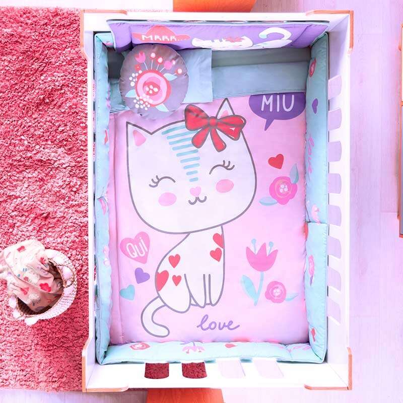 EDREDÓN BABY CAT - CUNA