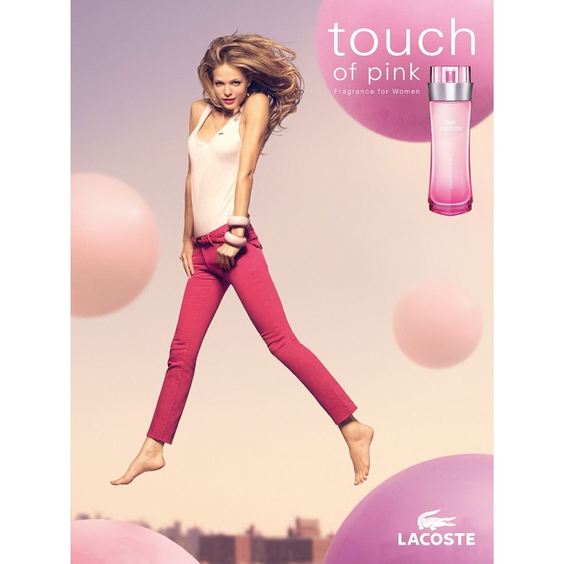 Perfume Touch Of Pink De Lacoste Eau De Toilette 90 Ml