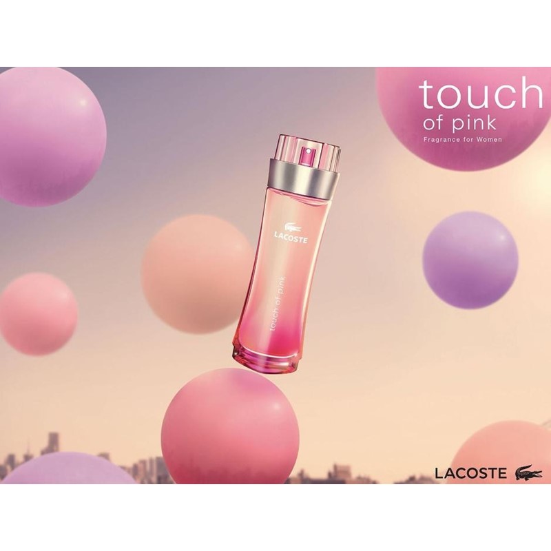 Perfume Touch Of Pink De Lacoste Eau De Toilette 90 Ml