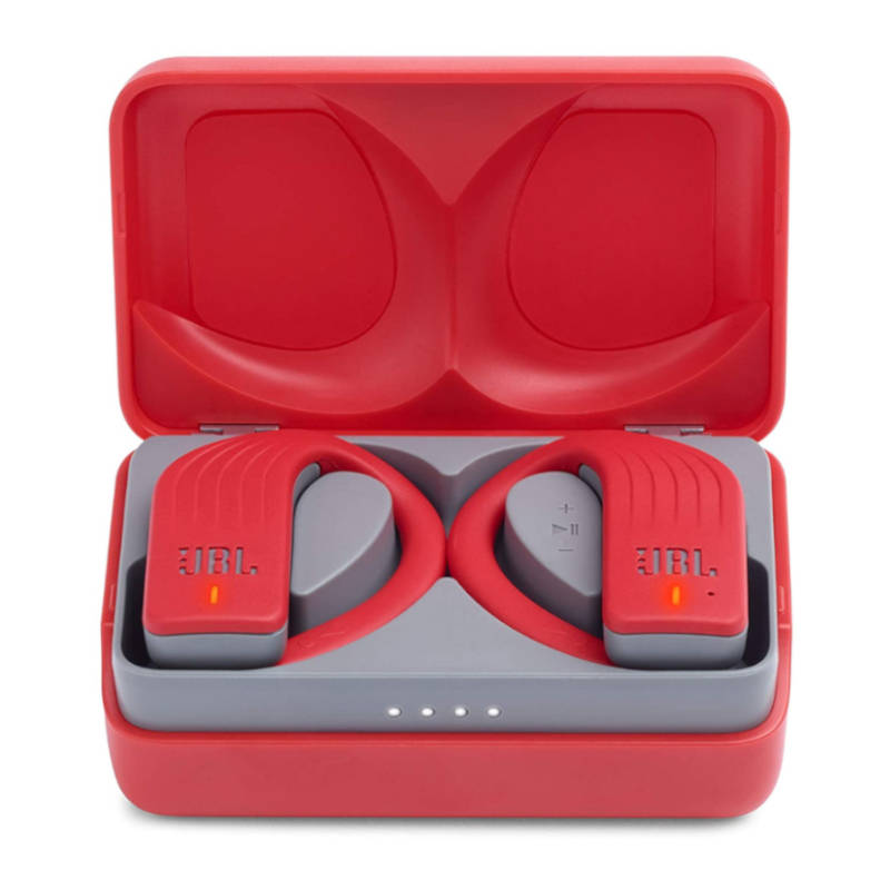 Audifonos JBL Endurance Peak Bluetooth Deportivos IPX7 Rojo