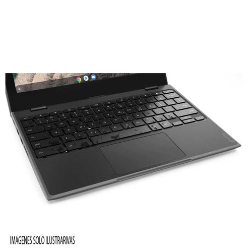 Laptop Lenovo Chromebook 100E Celeron 4GB/32GB 11.6" Negro Teclado en Inglés 81MA001EPD