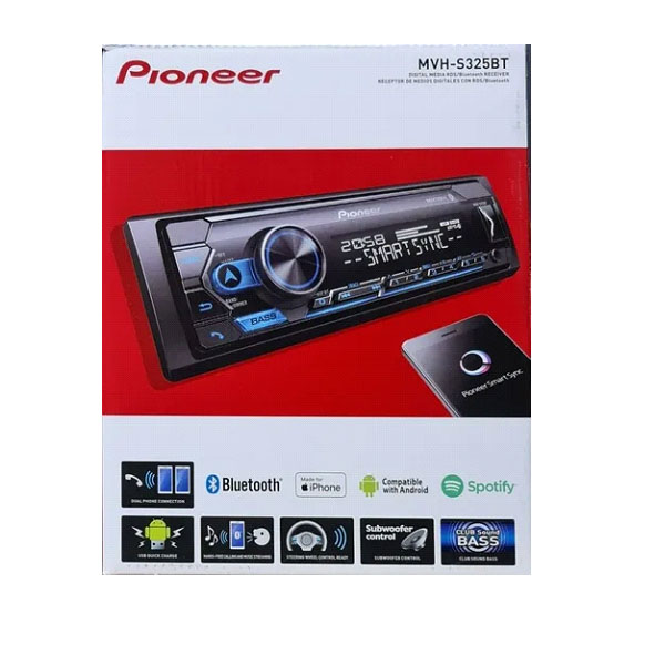 AUTOESTEREO PIONEER DE BLUETOOTH MVH-S325BT