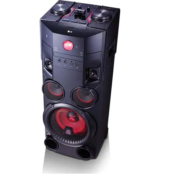 MINICOMPONENTE VERTICAL LG CON ILUMINACION OM7560