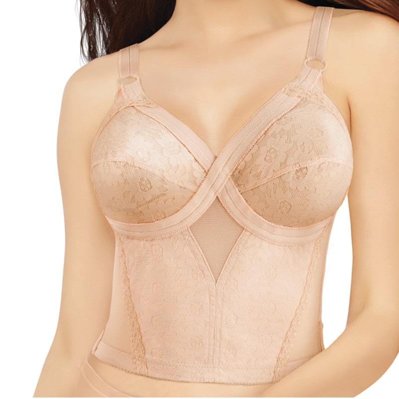 Bra sin varilla, peto largo 0100677.