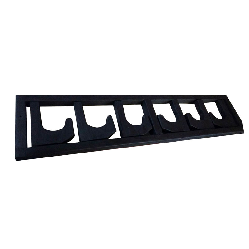 Perchero de pared plegable.