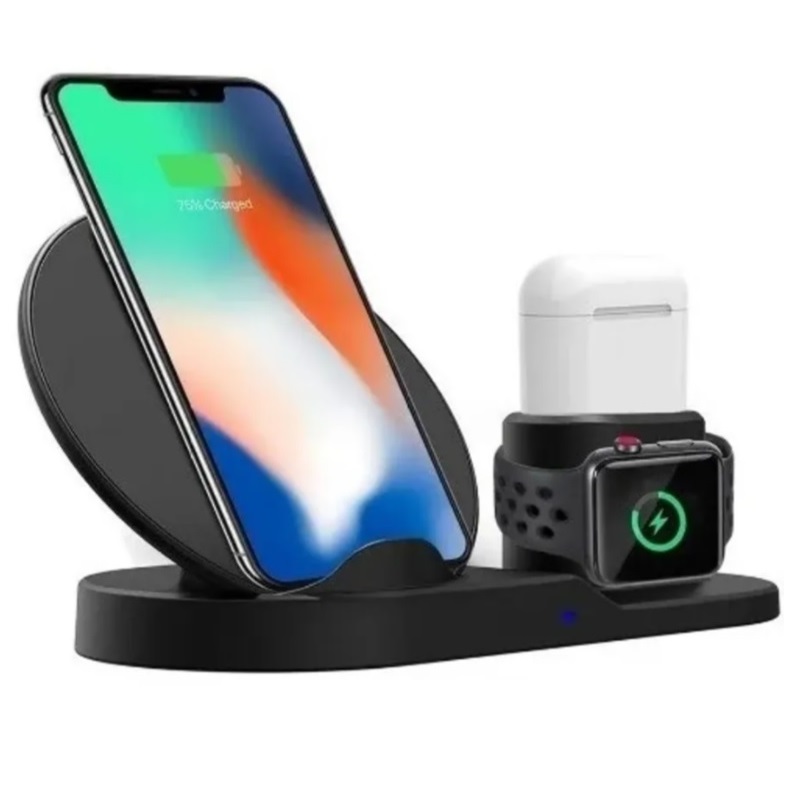 base carga iphone apple watch airpods