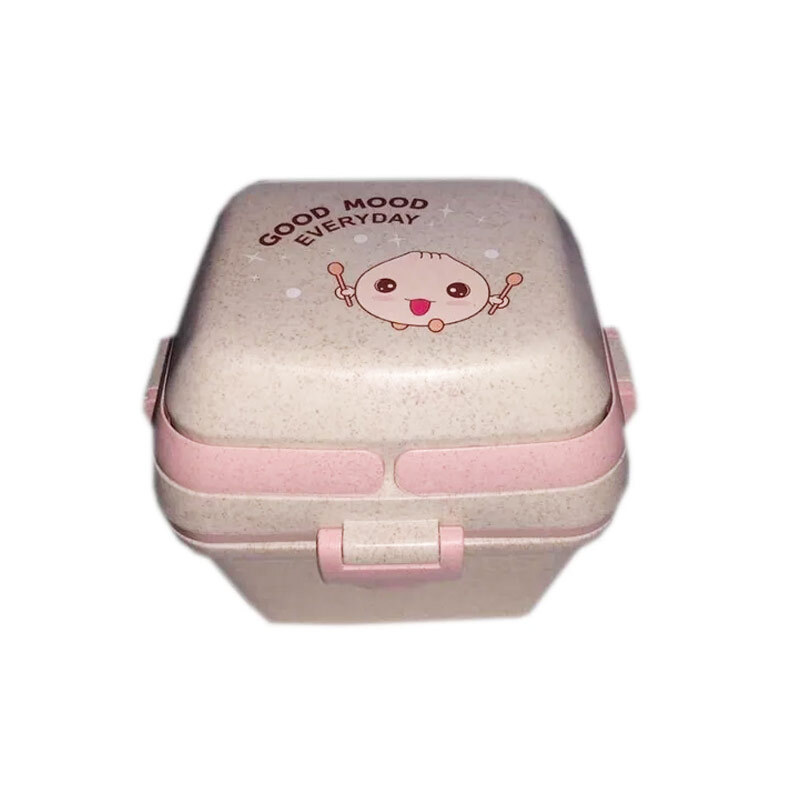 SET 2 TUPPERS BOX LUCH ALMUERZO ECOLÓGICO PAREJA