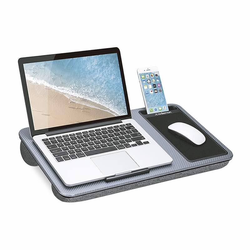 Mesa para Laptop Ergonómica con Soporte para Celular y Mouse Pad Redlemon