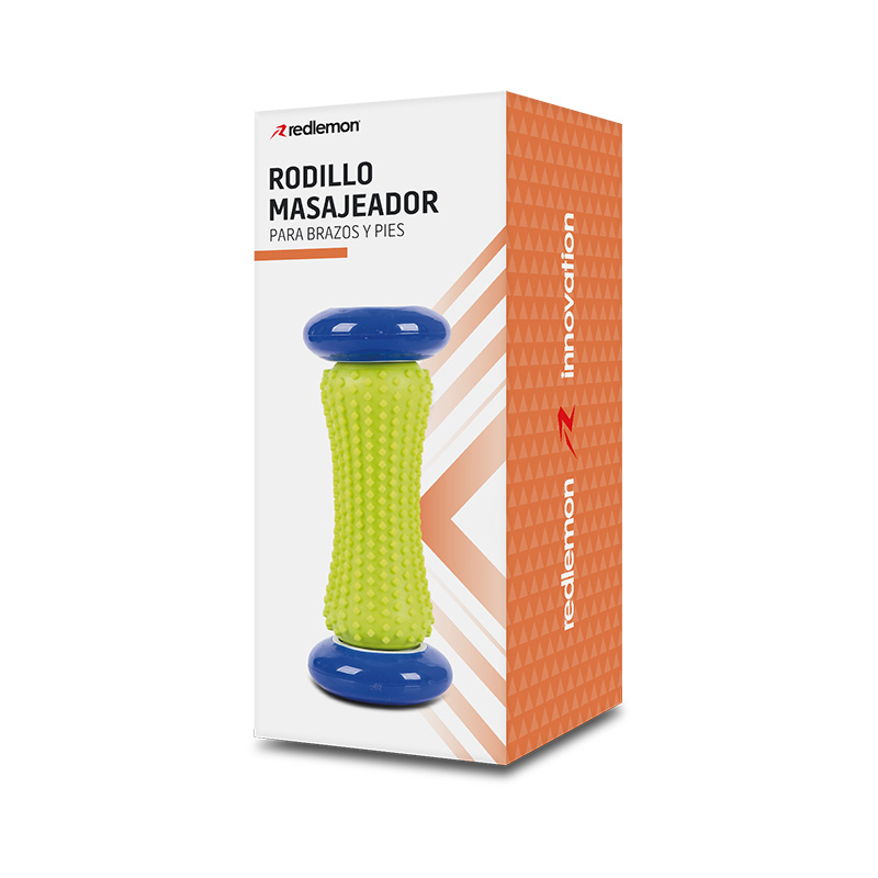 Rodillo para Masaje Muscular y Pies (Fascitis Plantar) Redlemon