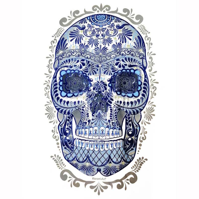 Playera Calavera Talavera H Karani