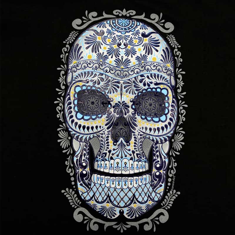 Playera Calavera Talavera H Karani