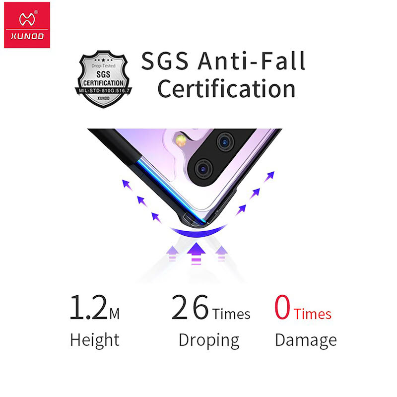 Funda Samsung Note 10 Plus Xundd Beatle Contra Golpes Negra