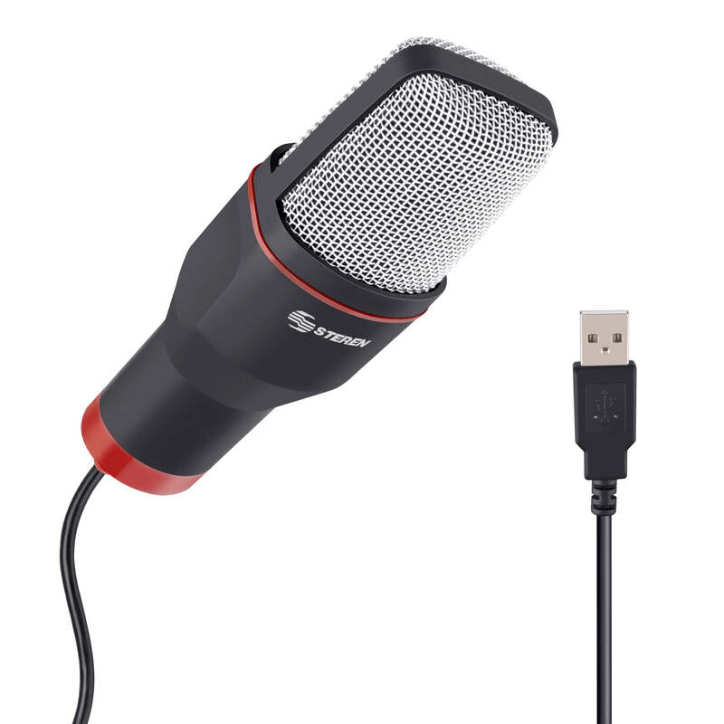 Micrófono USB de condensador para PC | Mic-550 