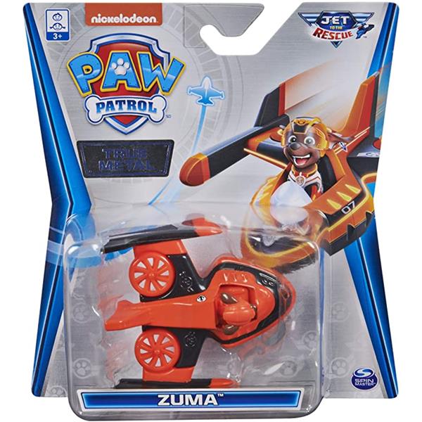 Paw Patrol Vehículo True Metal Jet Rescue Zuma