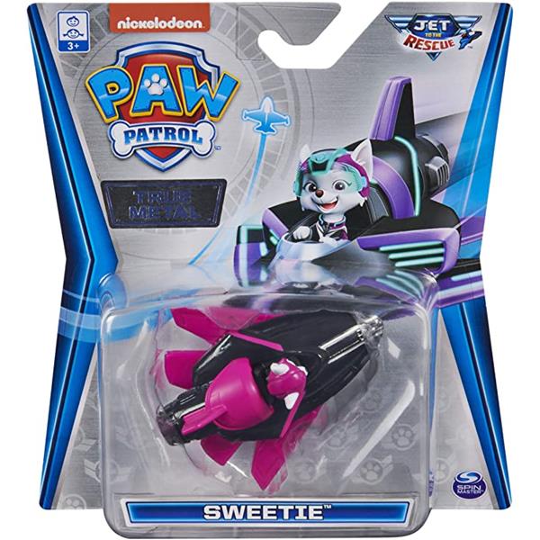 Paw Patrol Vehículo True Metal Jet Rescue Sweetie