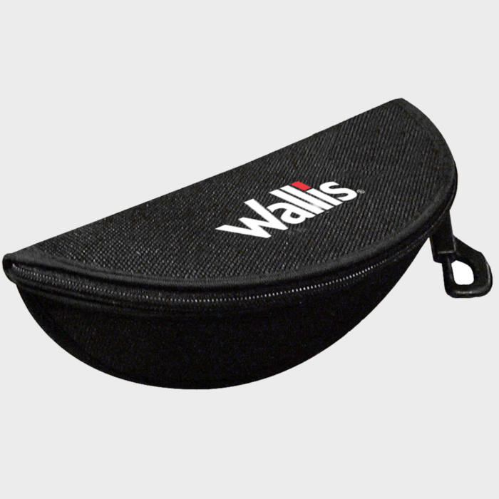 Lentes armazón blanco, mica humo, espejo tornasol, con estuche y paño