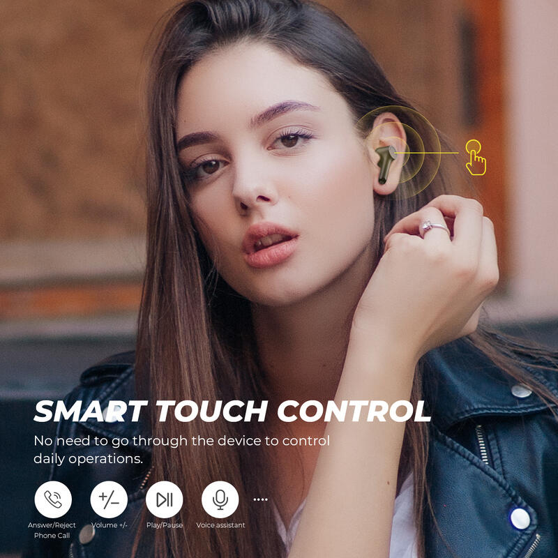 Audifonos Soundpeats MAC NEGRO