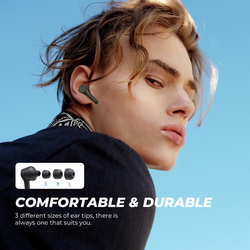 Audifonos Soundpeats MAC NEGRO