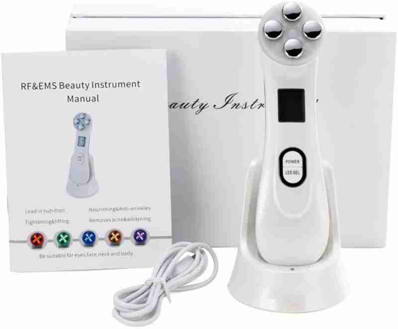 Mesoterapia Electroporación RF Radiofrecuencia Facial LED Fotón Dispositivo para el Cuidado de la Piel