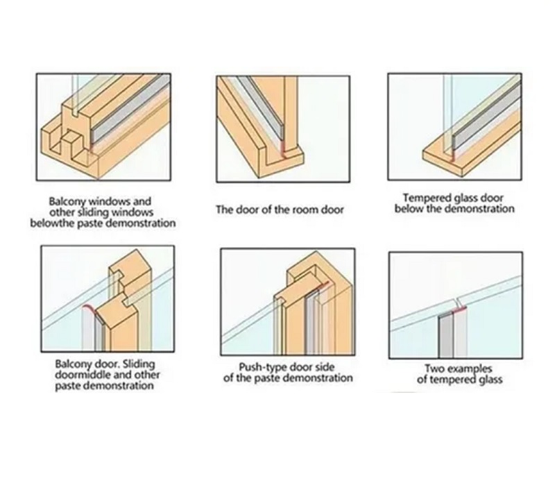 Guardapolvo Cubrepolvo Adherible Para Puerta y Ventanas Evita Polvo e Insectos