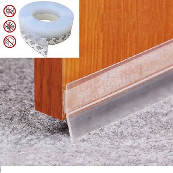 Guardapolvo Cubrepolvo Adherible Para Puerta y Ventanas Evita Polvo e Insectos