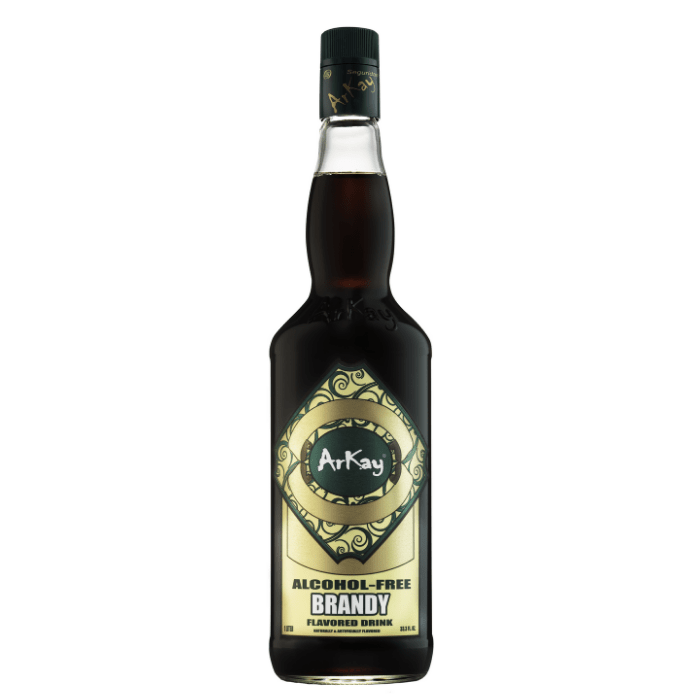 Arkay Bebida No Alcohólica Al Sabor De Brandy - Botella de 1L