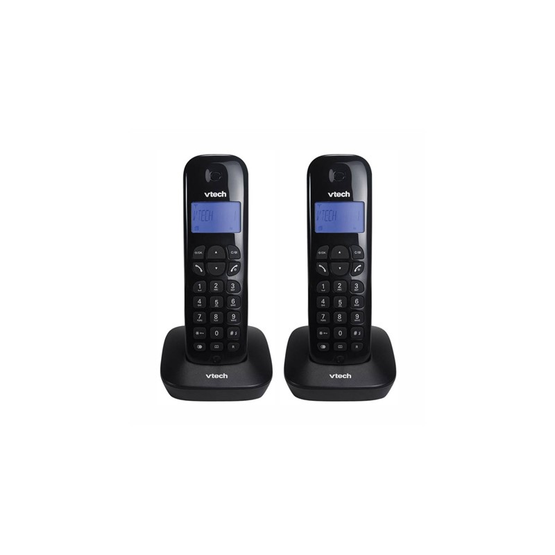 Teléfonos Inalámbricos Vtech VT680-2 Identificador De Llamadas - Negro