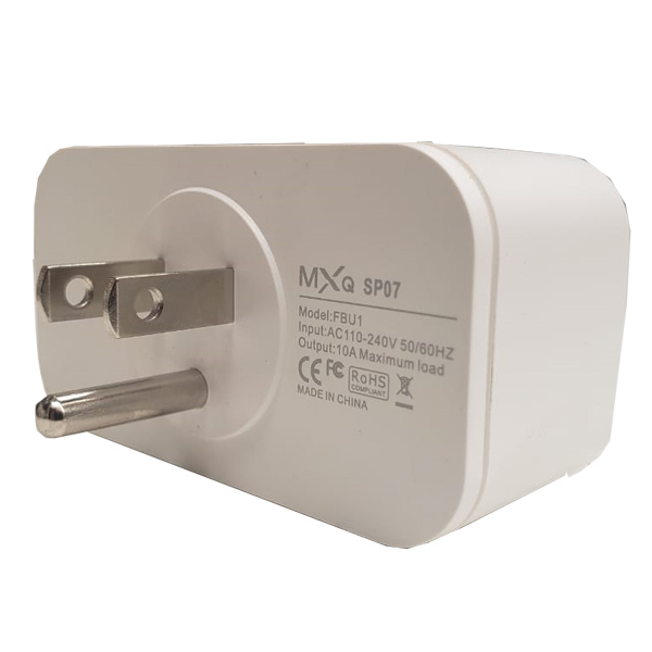 Enchufe Inteligente Wifi Sencillo Rectangular