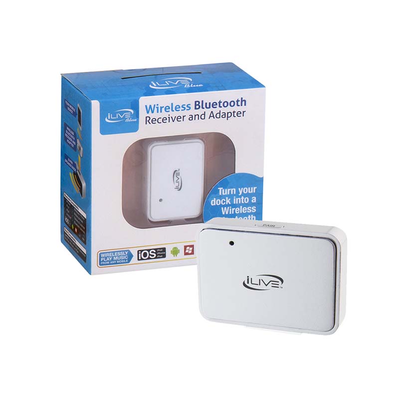 iLive - Receptor de Audio Inalambrico Bluetooth