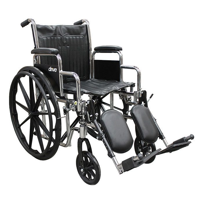 Silla De Ruedas Con Elevapiernas Marca Drive