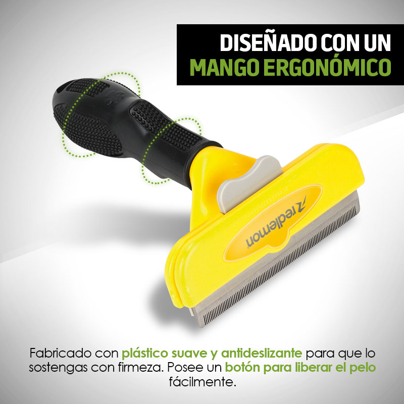 Cepillo para Perro y Gato de Pelo Largo y Corto Redlemon