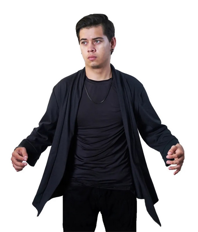 Kimono De Hombre Sueter Largo, Cardigan, Hoodie, Sudadera.