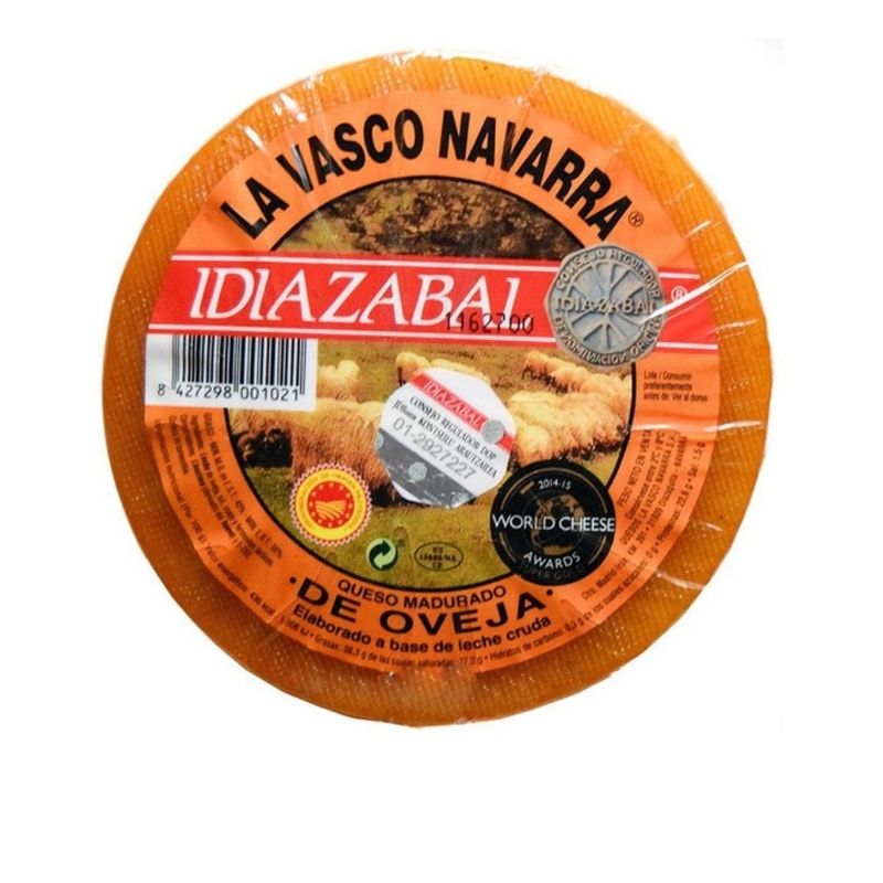 Queso Idiazabal D.o España Leche Oveja Rueda 3kg Merco