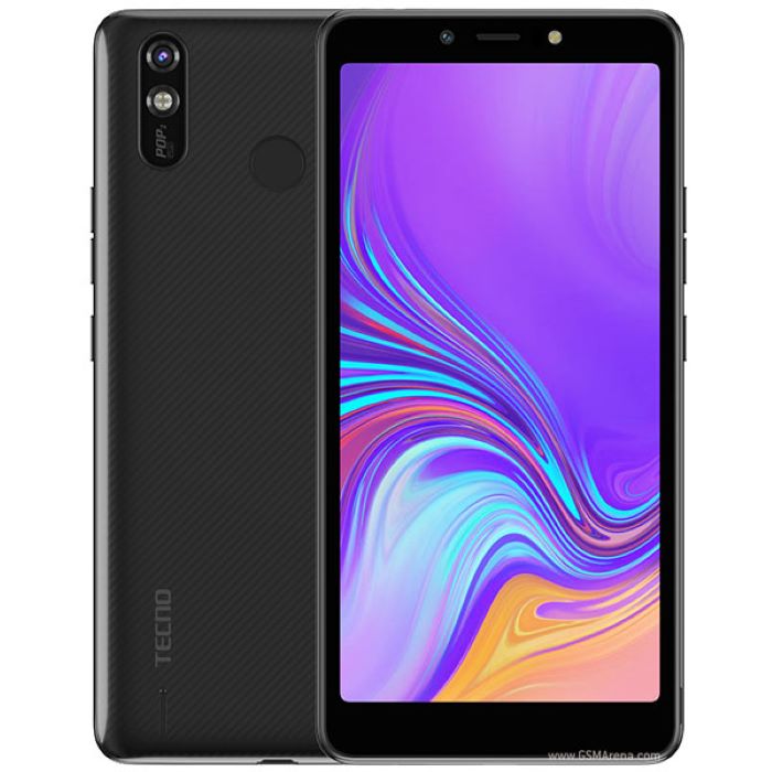 Celular Tecno Pop 2 Plus 16gb Black + Manos Libre Bluetooth