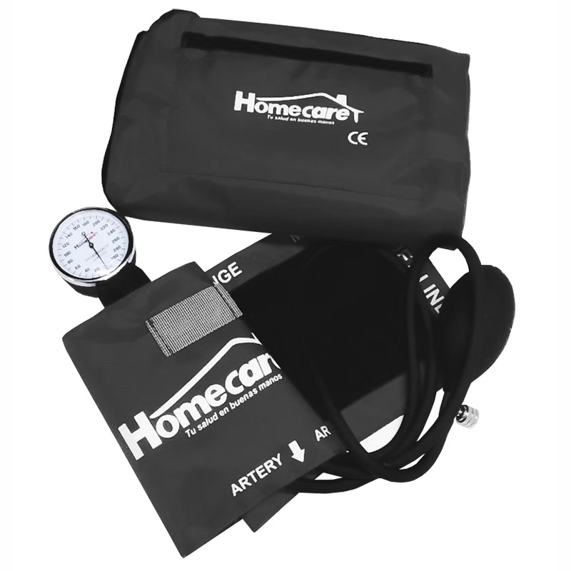 Baumanometro Aneroide Manual Negro Estuche Portatil